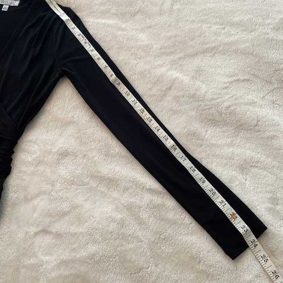 Jennifer Lopez black ruched Dress size XS - Picture 10 of 12